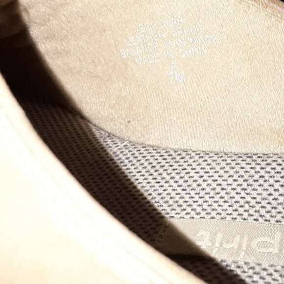 Easy Spirit open toe mules | suede leather upper | womens | Size 7 M - Picture 3 of 14